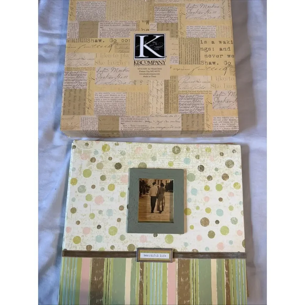 K & Company 12x12 scrapbook pages 20 Post Bound top loading pages Studio K
